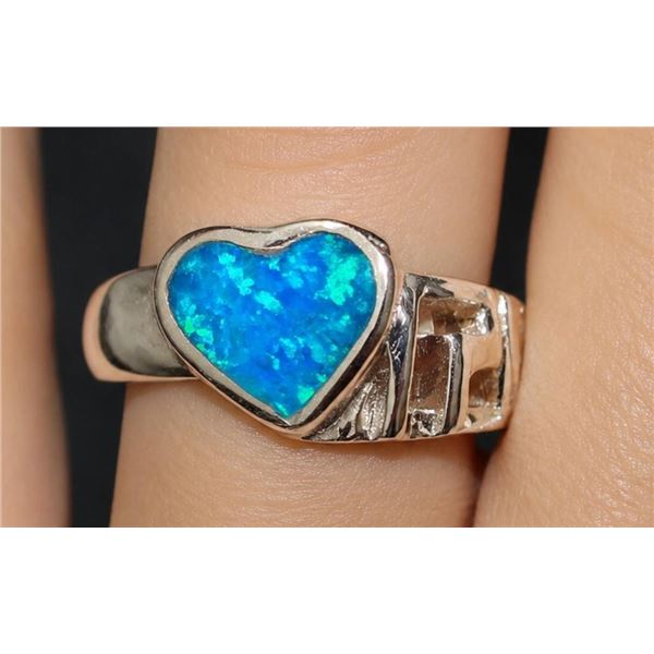 $240, silver(3.66g), opalite ring, retail value $240