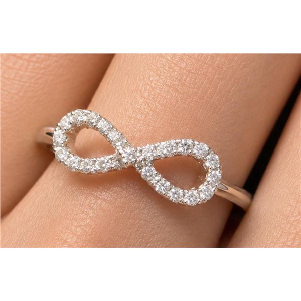 $2200, 14k(1.3g), natural diamond (0.11ct)ring, size 6.75, appraised value $2200,