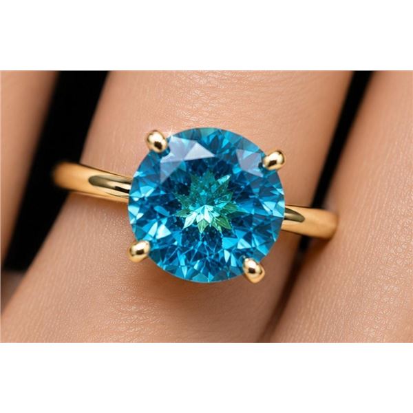 $800, 14ksapphire (3.2ct) earring, retail value $800