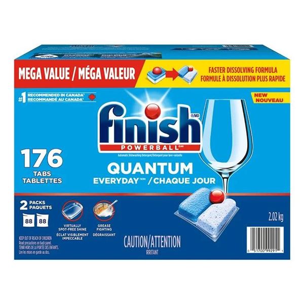 Finish Quantum Powerball Dishwasher Tablets 2