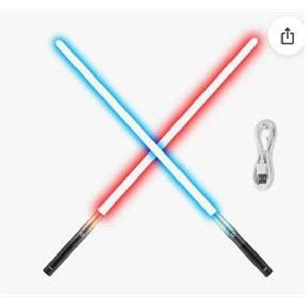 Alloy Light-Saber Set, 2pcs