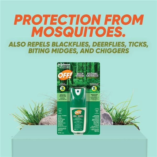 8 OFF! Deep Woods Insect Repellent
