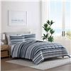 Image 1 : Nautica King Comforter Set, Coastline Stripe