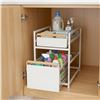 Image 1 : Mesa 2-Tier Sliding Drawer Organizer