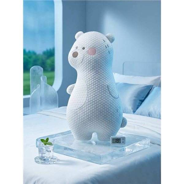 Zoobies Plush Cooling Pillow Bear