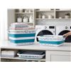 Image 1 : Lot of 2 Collapsible Laundry Baskets