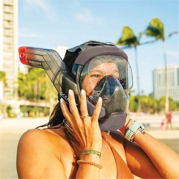 Oceanic Full Face Snorkel Mask, Large