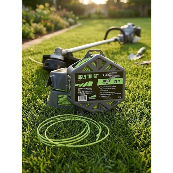 Lot of 3 Ugly Twist Trimmer Line .080" 175 ft