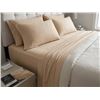 Image 1 : COMFY Bamboo World King Sheet Set, Tan
