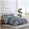 Image 1 : Nautica Queen Comforter Set, Coastline Stripe