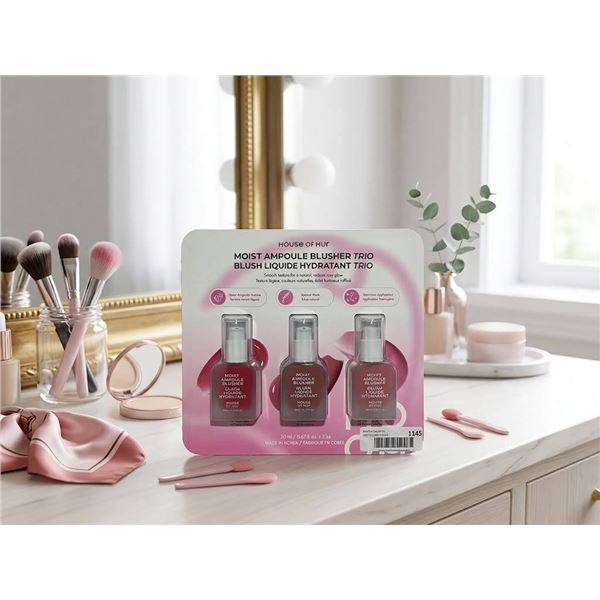 House of Hur Moist Ampoule Blusher Trio
