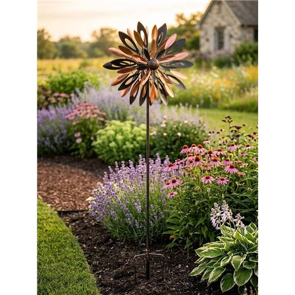 Large Metal Garden Wind Spinner