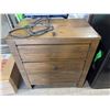 Image 2 : Wooden Cabinet with Drawers, 27x17x28 Inches