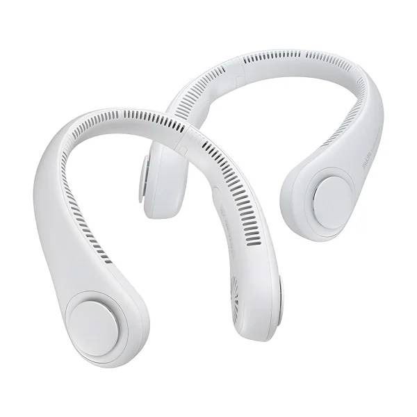 JisuLife Neck Fan 2-Pack with USB-C Cables