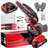 Image 1 : Angseen 6-Inch Cordless Chain Saw