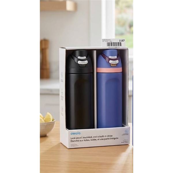 Owala Insulated Bottles 24oz Pack of 2