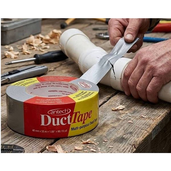 Lot of 6 Cantech Multi-Purpose Duct Tape (48mm x 55m)