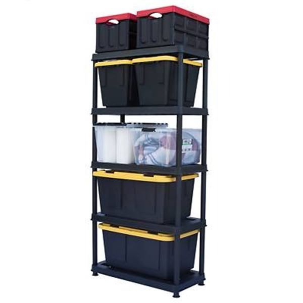 RAMTUFF 5-Level Resin Shelving System