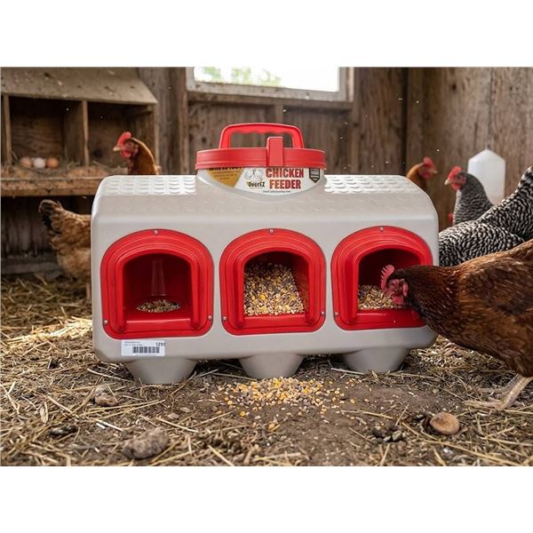 OverEZ Indoor & Outdoor Chicken Feeder