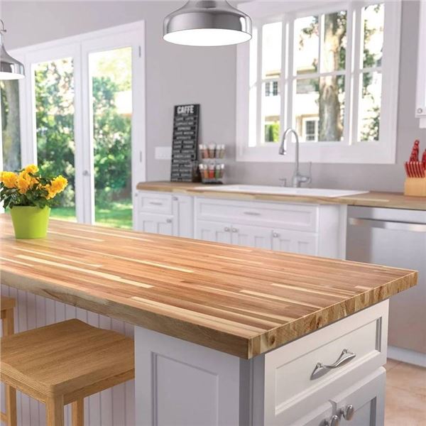 CenterPointe Finger Jointed Acacia Countertop 25.5" x 72"