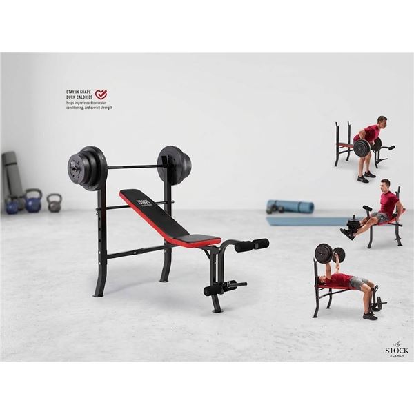 Marcy Pro Standard Weight Bench PM-2084