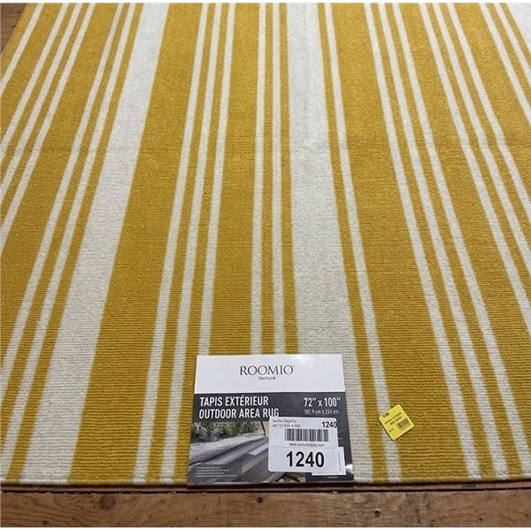 Roomio Venture Outdoor Area Rug 72" x 96" **Stock image may not be exact*