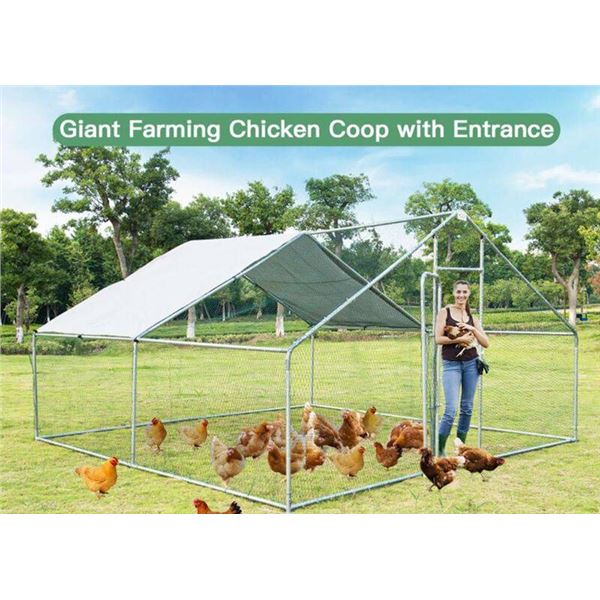 Toughhold Chicken Coop Run 10x13x6.5 FT **Stock image may not be exact**