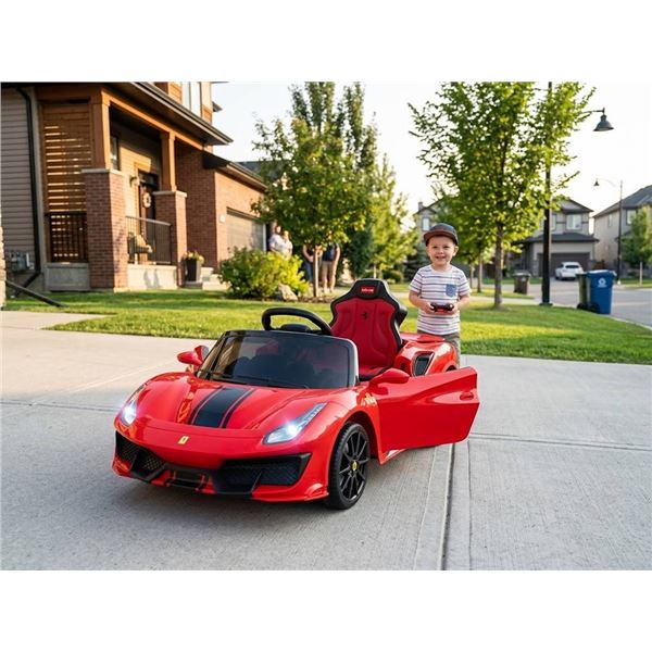 Rastar Ferrari 488 Pista Spider Ride-On Car