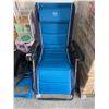 Image 2 : Timber Ridge Blue Reclining Lounge Chair
