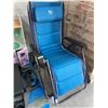 Image 3 : Timber Ridge Blue Reclining Lounge Chair
