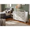 Image 1 : Metal Eight-Drawer Dresser, 64x18x38in