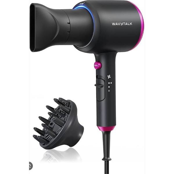 Wavytalk Hair Dryer with Attachments