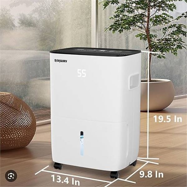 SAHAUHY 80 Pints Dehumidifier WTE80A-025T