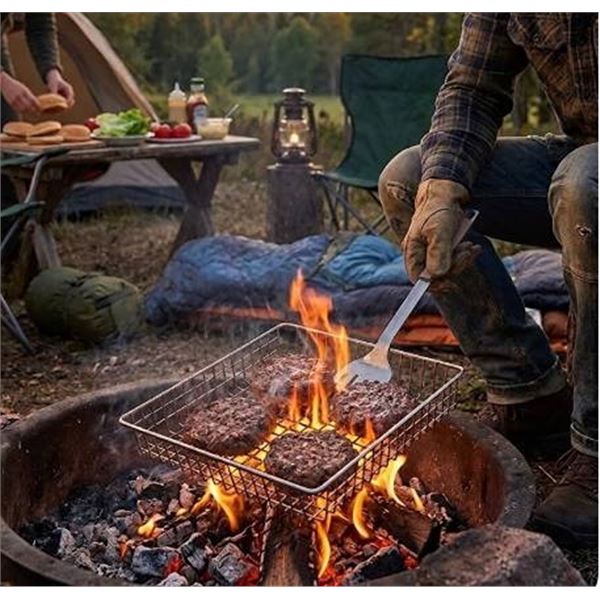 Stainless Steel Grill Basket