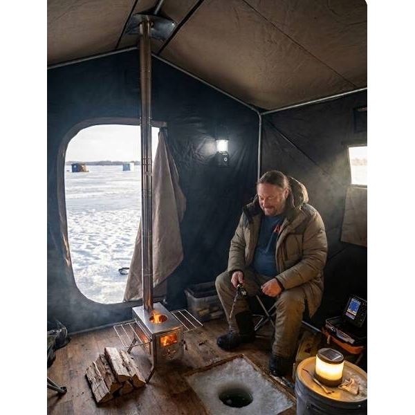 Stainless Steel Portable Wood Stove