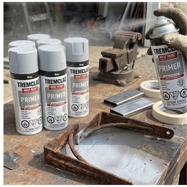 Tremclad Grey Rust Paint Primer 6 x 340g