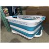 Image 3 : Lot of 2 Collapsible Laundry Baskets