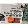 Image 3 : BlackstoneÂ  Original 22â€ Tabletop Griddle with Integrated Protective Hood and Stainless 