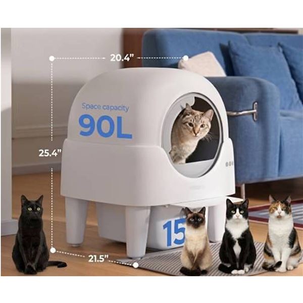 Kveode Self Cleaning Cat Litter Box
