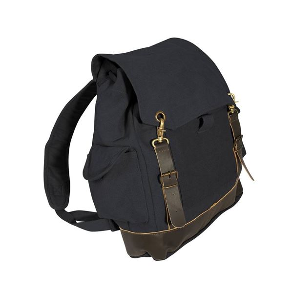 Rothco Style 8706 Black Canvas Bag
