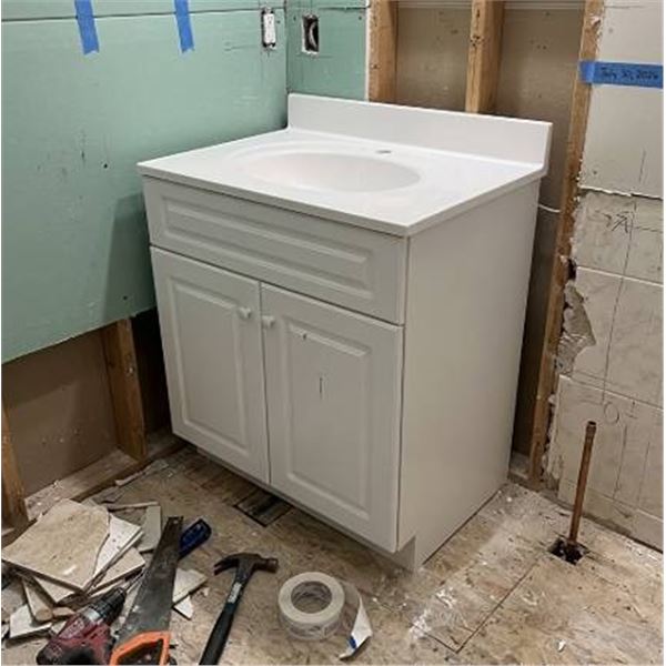 Homebase Charlette Vanity With Replacement 30x18"