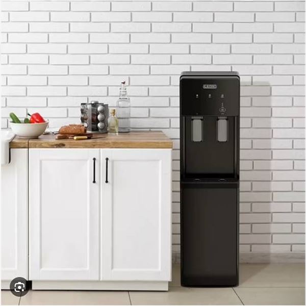 ICEMAN Black Floor Standing Water Dispenser