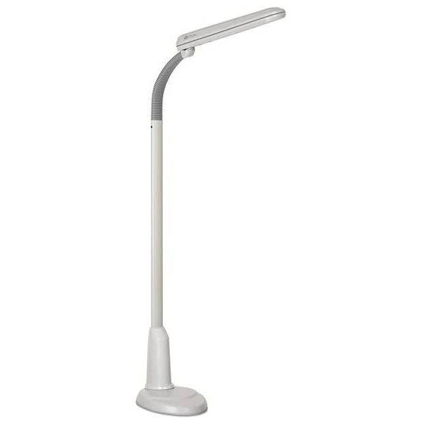 OttLite 24W Classic Floor Lamp, Dove Gray