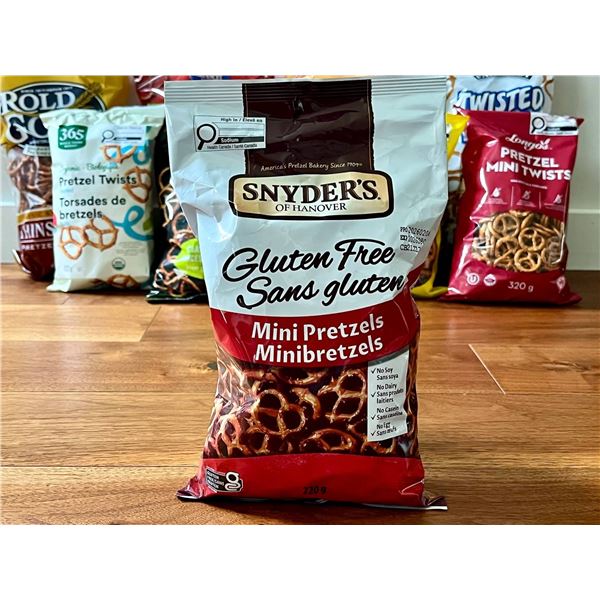 Snyder's Gluten Free Mini Pretzels 12 x 220g