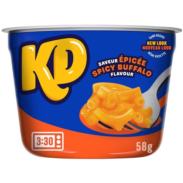 KD Spicy Buffalo Mac & Cheese Pack 10x58g