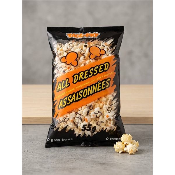 All Dressed Popcorn 16 x 55g Bags