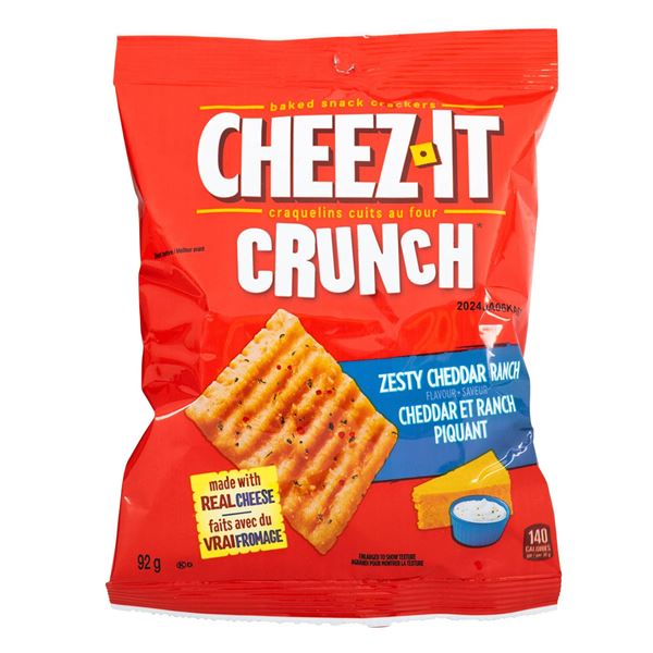 Cheez-It Crunch Zesty Cheddar Ranch 6 x 92g