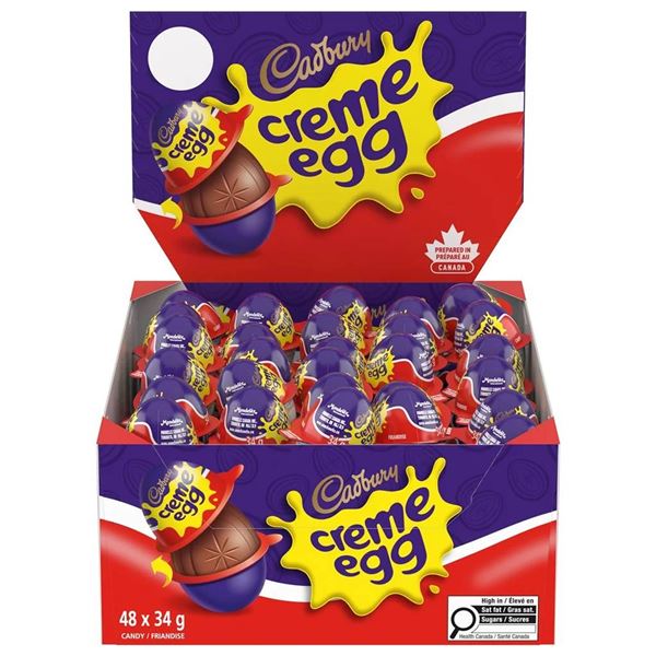 Cadbury Creme Egg, 48 x 34g