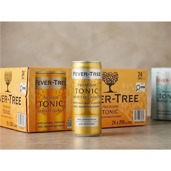 Fever-Tree Premium Tonic 24x250ml Cans