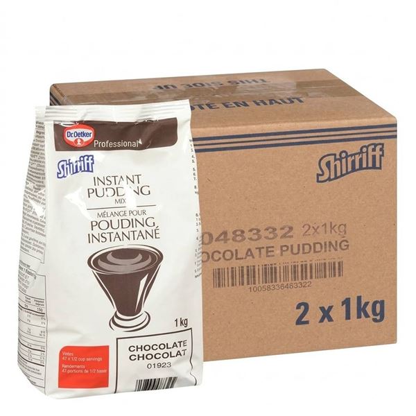 Dr. Oetker Shirriff Chocolate Pudding 2x1kg